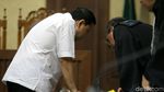 Foto: Novanto Tidur Saat Sidang Dakwaan