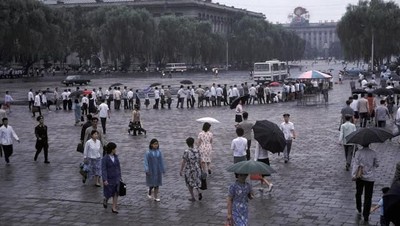Deretan Foto Warna Ungkap Kondisi Korut Tahun 1980-an