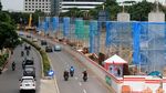 Melihat Perkembangan Proyek LRT di Rasuna Said