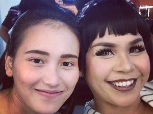 Melaney Ricardo Buktikan Hubungannya dengan Ayu Ting Ting Tak Ada Masalah