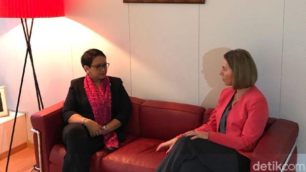 Menlu Retno Serukan Uni Eropa Tak Ikuti Jejak Amerika soal Yerusalem