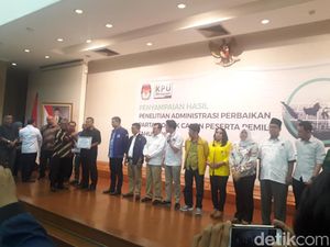 12 Parpol Lolos ke Tahap Verifikasi Faktual Pemilu 2019