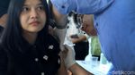 Mahasiswa Untar Ikut Imunisasi Difteri