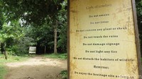Berkunjung ke Mission Lodge tidak dipungut biaya. Namun turis diimbau untuk menjaga kebersihan dan tidak merusak karena ini adalah situs bersejarah (Fitraya/detikTravel)