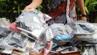 Ini barang-barang yang disita dari para napi.