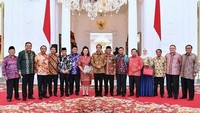 Momen saat AM Fatwa rapat konsultasi pimpinan dan ketua alat kelengkapan DPD RI dengan Presiden RI Bapak Joko Widodo (16/12). @farouk_dpdri 26 Desember 2016Foto: Instagram AM Fatwa
