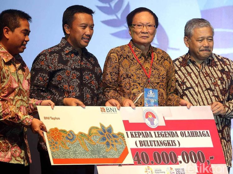Para Legenda Olahraga Nasional Diganjar Rp 40 Juta