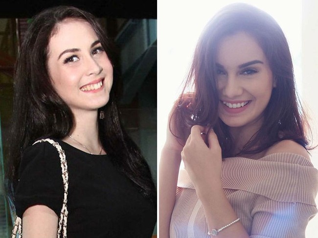 Bintang sinetron Irish Bella sering dinilai memiliki wajah yang mirip dengan Arumi Bachsin. Selain punya mata lebar, keduanya juga berhidung mancung. Foto: Ist, Instagram