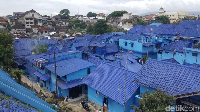 Kampung Biru, Wisata Tematik Baru Kota Malang