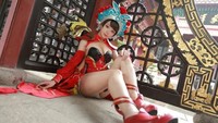 Penampilan cosplayer asal China menarik perhatian sebab aslinya ia adalah seorang pria. Foto: Dok. Weibo/alicehaoge