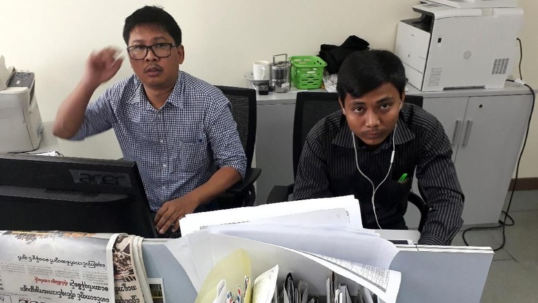 AJI: Vonis 7 Tahun Penjara Jurnalis Reuters Kemunduran Myanmar AJI: Vonis 7 Tahun Penjara Jurnalis Reuters Kemunduran Myanmar