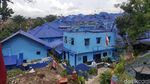 FOTO: Kampung Biru, Wisata Tematik Baru di Kota Malang