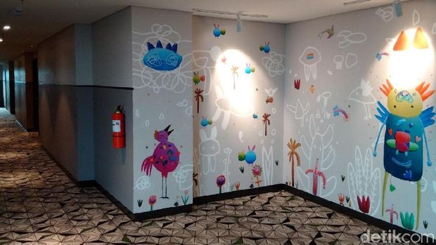 Sudut-sudut nyeni di ARTOTEL (Ristu Hanafi/detikTravel)