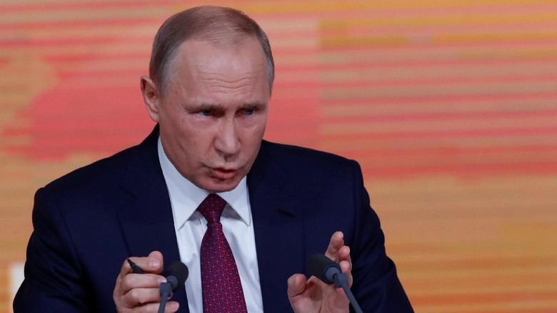 Menang Exit Poll Pilpres Rusia, Putin Terima Kasih ke Pendukung Menang Exit Poll Pilpres Rusia, Putin Terima Kasih ke Pendukung
