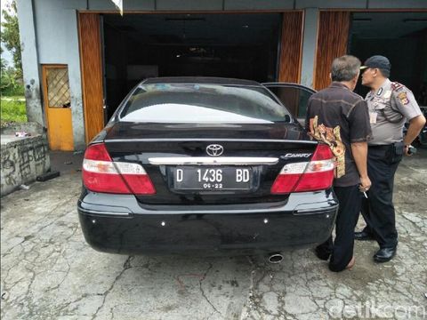 Diduga dia jadi korban modus gembos ban