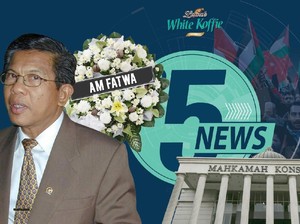 Selamat Jalan AM Fatwa, Teman Satu Kantor Boleh Nikah