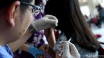 Mahasiswa Untar Ikut Imunisasi Difteri
