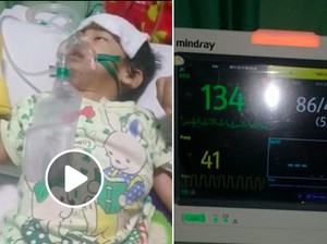 Sepekan Lebih di Rumah Sakit, Dedek Nayla Masih Berjuang Melawan Pneumonia