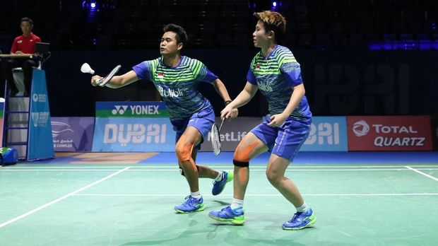 Tontowi Ahmad/Liliyana Natsir gagal mempersembahkan satu-satunya gelar juara di kejuaraan bulutangkis Asia 2018. (