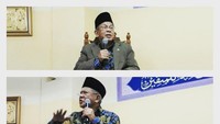 AM Fatwa saat ceramah di Masjid Niaga Rahmat, Jakarta (14/12). Foto: Instagram AM Fatwa