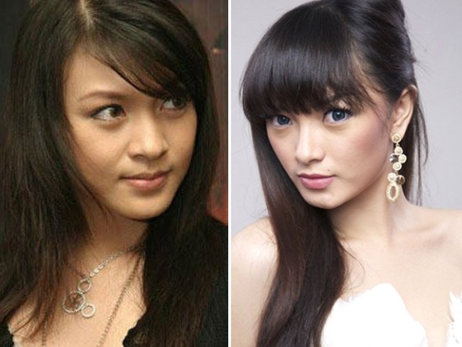 Penyanyi dangdut Zaskia Gotik disebut-sebut memiliki kemiripan bentuk wajah dan senyuman dengan bintang sinetron Donita. Foto: Ist, Instagram