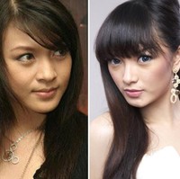 Penyanyi dangdut Zaskia Gotik disebut-sebut memiliki kemiripan bentuk wajah dan senyuman dengan bintang sinetron Donita. Foto: Ist, Instagram