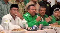 PPP kubu Djan Faridz juga mempertanyakan kebijakan menteri hukun dan HAM dalam perselisihan internal Partai Persatuan Pembangunan. Pool/PPP.