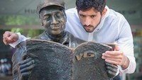 Fazza sering mambagikan beragam kegiatan traveling dan olahraganya di dalam akun Instagramnya. (faz3/Instagram)
