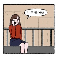 Ditinggal bepergian atau bekerja oleh suami, sang istri akan merasakan rindu. Foto: Instagram