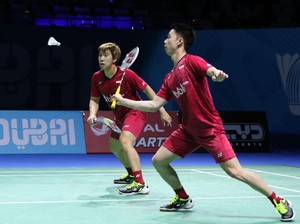 Kevin/Marcus Kalah di Partai Kedua