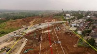 Adapun secara keseluruhan tol Bocimi memiliki panjang 54 km. Dok. Waskita Toll Road.