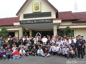 Brigez-XTC Bersatu Amankan Tahun Baru di Kabupaten Bandung