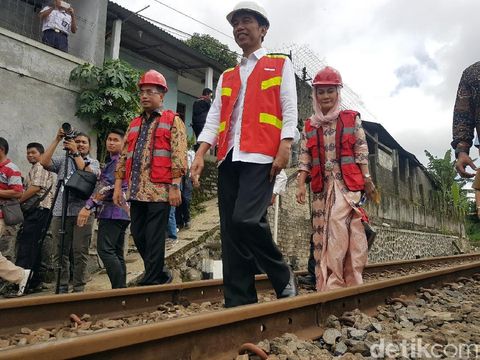 Jalur Ganda KA Bogor-Sukabumi Tahap I Dibangun Sepanjang 7 Km.