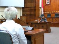 Pastika mengundang konsultan asing terkait Gunung Agung (Davit Saut/detikTravel)