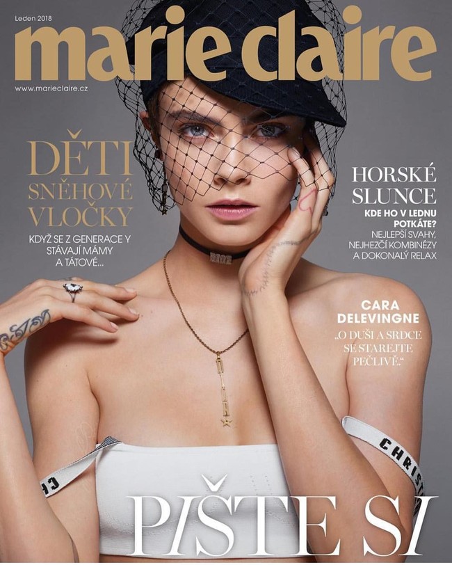 Cara Delevingne tahun ini memang sudah tidak memfokuskan kariernya pada modeling. Meski begitu, ia tetap menjadi salah satu model paling populer di Instagram dengan pengikut 40 jutaan.  Foto: Instagram