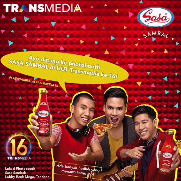 Makin Berasa Seru! Foto di Booth Sasa HUT Transmedia Dapat Uang Tunai