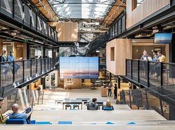 Ketika Bekas Gudang Disulap Jadi Kantor Super Keren