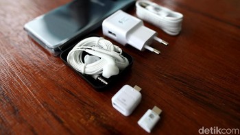 USB yang digunakan sudah Type C yang sekarang semakin populer. Foto: Muhammad Ridho