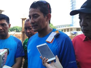 Sandiaga Pastikan Lapangan Banteng Selesai Sebelum Asian Games
