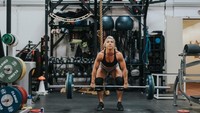 Colleen Fotsch adalah seorang mantan atlet yang kini menekuni crossfit. Ia berbagi tips untuk menjaga kebugaran tanpa harus tersiksa diet super ketat. (Mark Johnson/Red Bull Media House via Reuters)