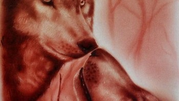 Meski aksinya tergolong super ekstrim namun hasil lukisannya bikin banyak orang kagum. (Foto: Rev Mayers)