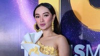 Zaskia Gotik di hari ulang tahun Transmedia 16. Foto: Ismail