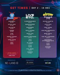 Ini Line Up DWP 2017 Hari Kedua, Sudah Siap Pesta?