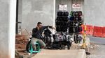 Kolong Tol Becakayu Mulai Ramai PKL