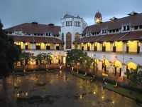 Lawang Sewu di malam hari (Fadil/d'Traveler)
