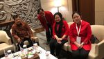 Foto: Airlangga Ikut Pertemuan Jokowi-JK-Mega-Puan di Rakornas PDIP