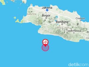 Gempa yang Guncang Jakarta Pagi Ini Berpusat di Garut