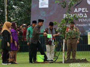 Presiden Jokowi Hadiri Apel Kebangsaan Pemuda Islam Indonesia