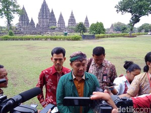 Kokam Muhammadiyah dan Banser NU Bersatu di Candi Prambanan