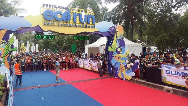 Pertamina Eco Run, Lari Sehat Selamatkan Owa Jawa dan Tuntong Laut Pertamina Eco Run, Lari Sehat Selamatkan Owa Jawa dan Tuntong Laut